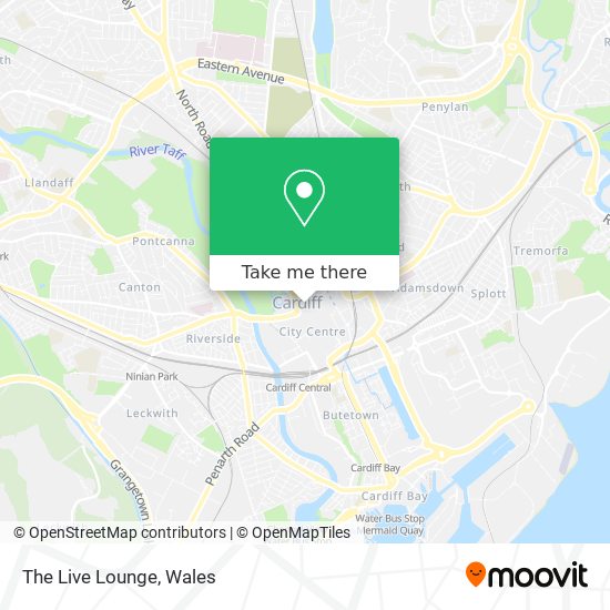 The Live Lounge map