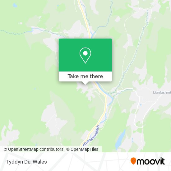 Tyddyn Du map