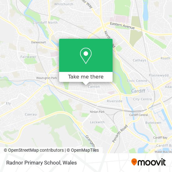Radnor Primary School map