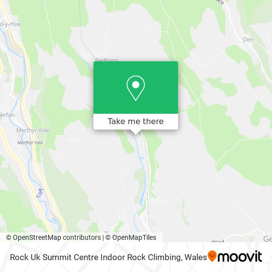 Rock Uk Summit Centre Indoor Rock Climbing map
