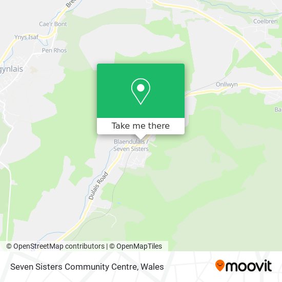 Seven Sisters Community Centre map