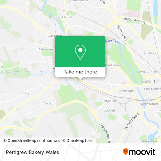 Pettigrew Bakery map