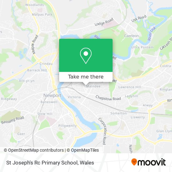 St Joseph's Rc Primary School map