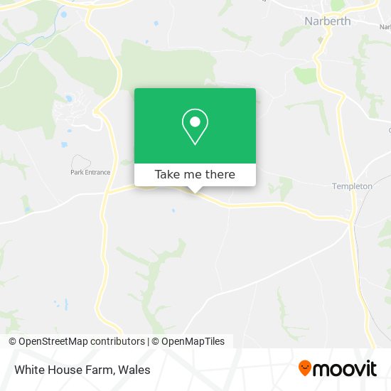 White House Farm map