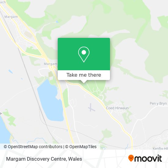Margam Discovery Centre map