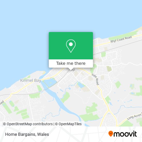 Home Bargains map