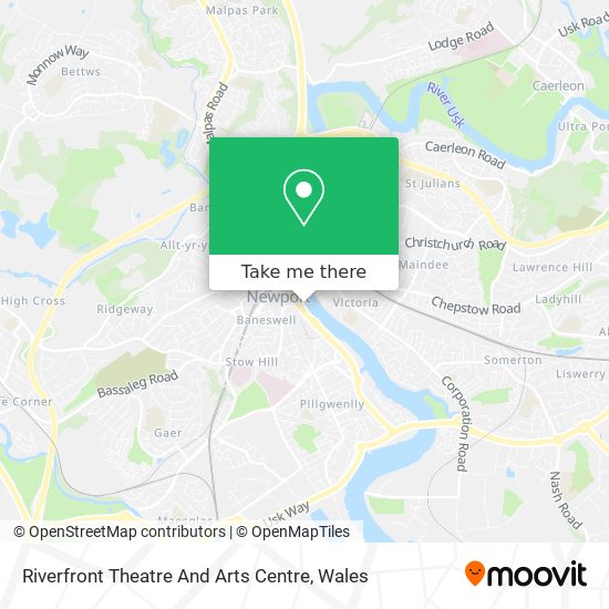 Riverfront Theatre And Arts Centre map