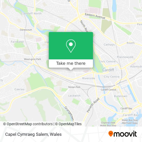 Capel Cymraeg Salem map