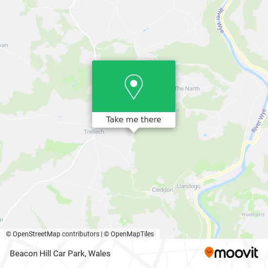 Beacon Hill Car Park map