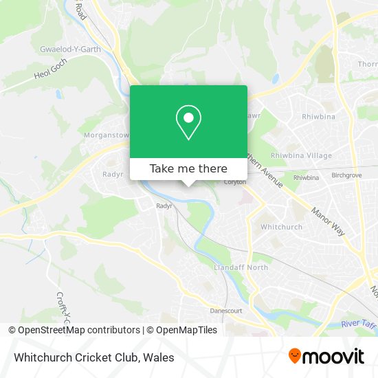Whitchurch Cricket Club map