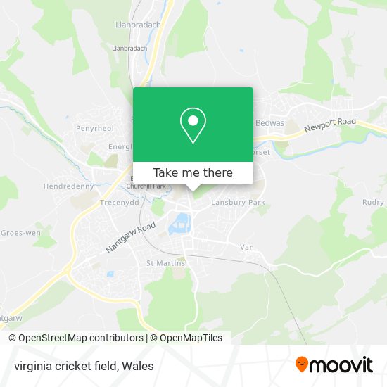 virginia cricket field map