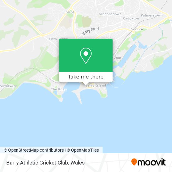 Barry Athletic Cricket Club map