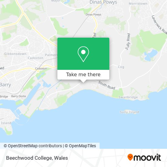 Beechwood College map