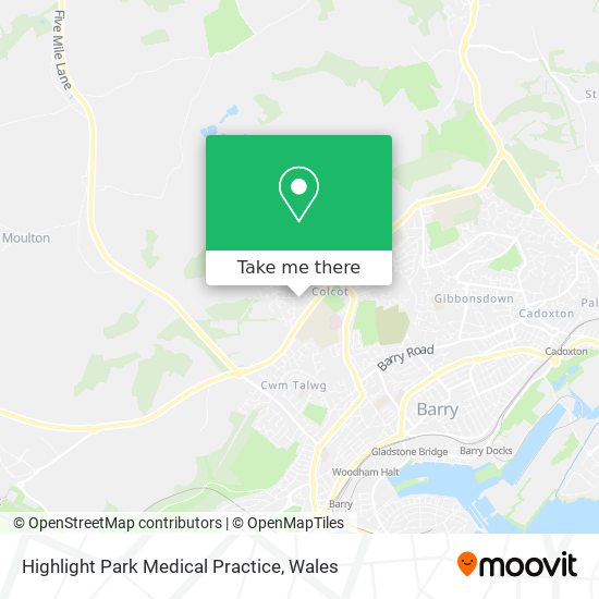 Highlight Park Medical Practice map