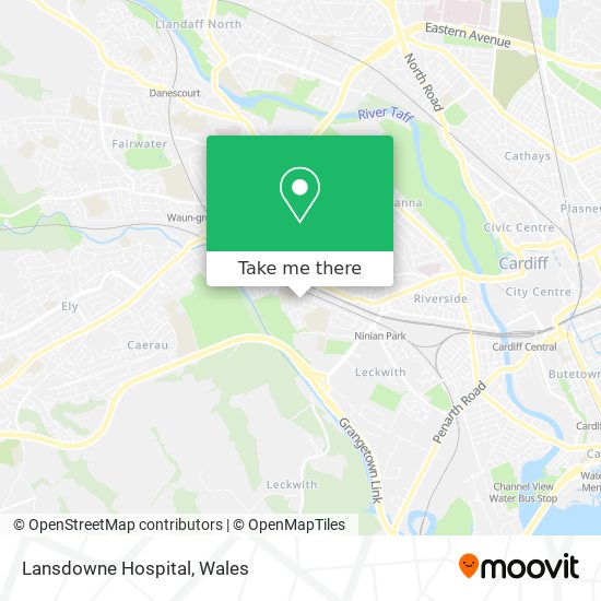 Lansdowne Hospital map