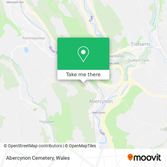 Abercynon Cemetery map