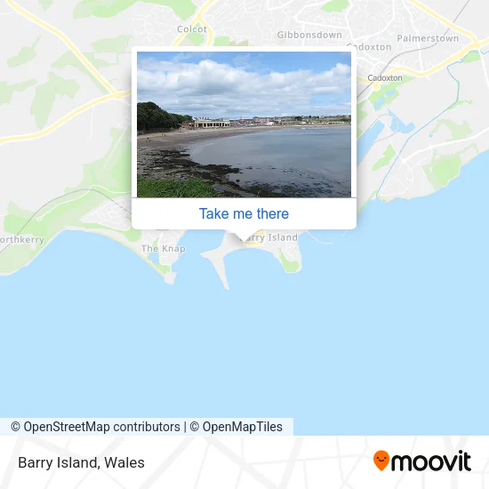 Barry Island map