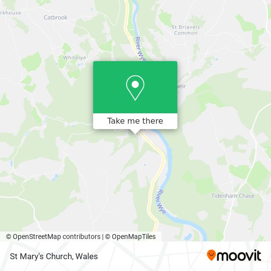 St Mary's Church map