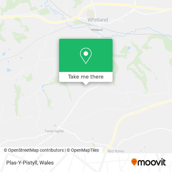 Plas-Y-Pistyll map