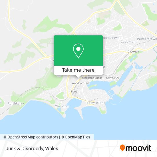Junk & Disorderly map