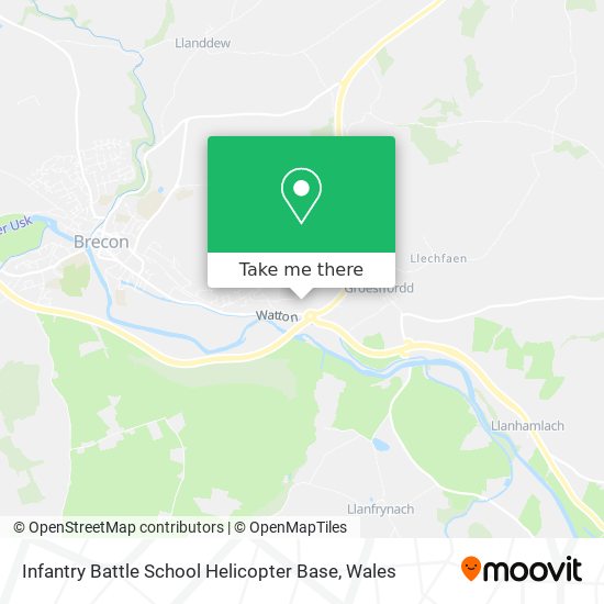 Infantry Battle School Helicopter Base map