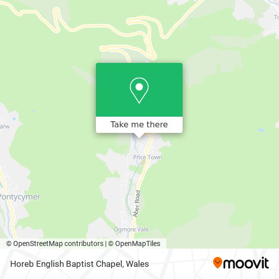 Horeb English Baptist Chapel map