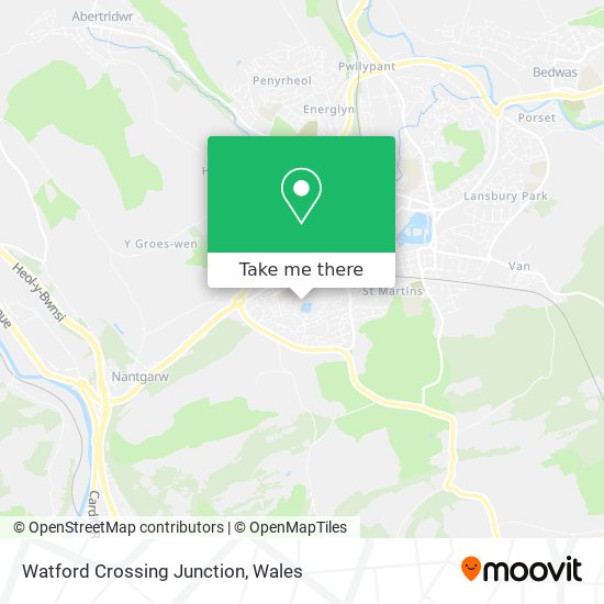 Watford Crossing Junction map