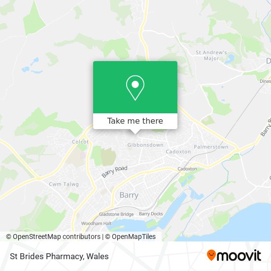 St Brides Pharmacy map