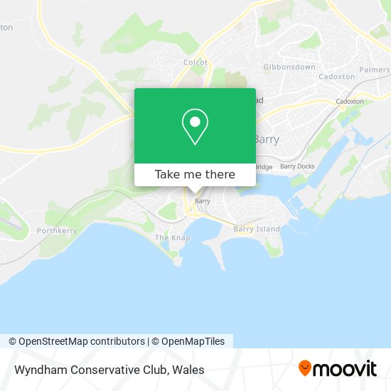 Wyndham Conservative Club map