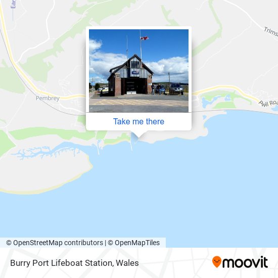 Burry Port Lifeboat Station map