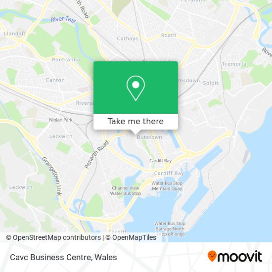 Cavc Business Centre map
