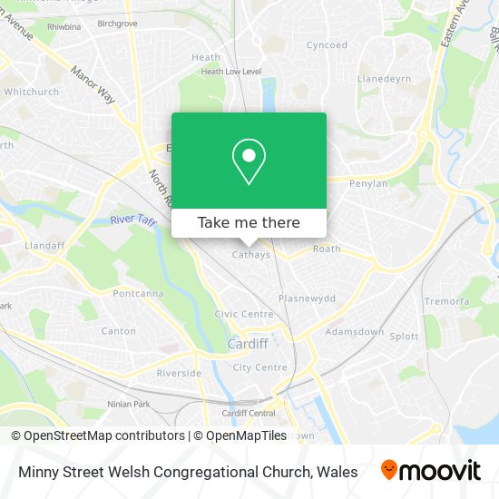 Minny Street Welsh Congregational Church map