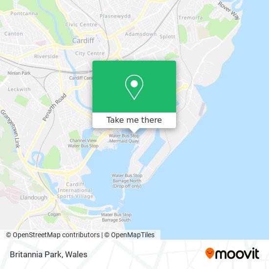 Britannia Park map