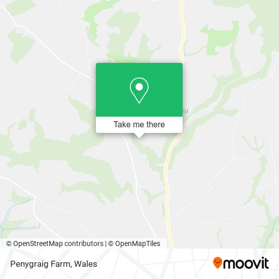 Penygraig Farm map