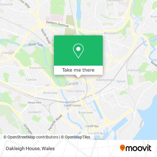 Oakleigh House map