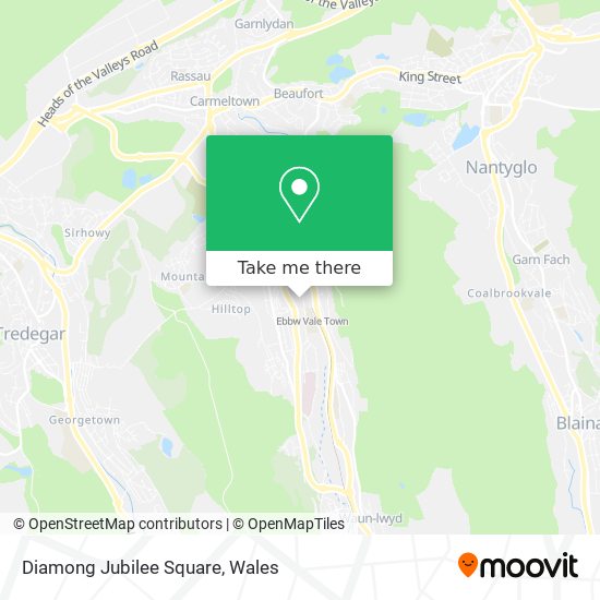 Diamong Jubilee Square map