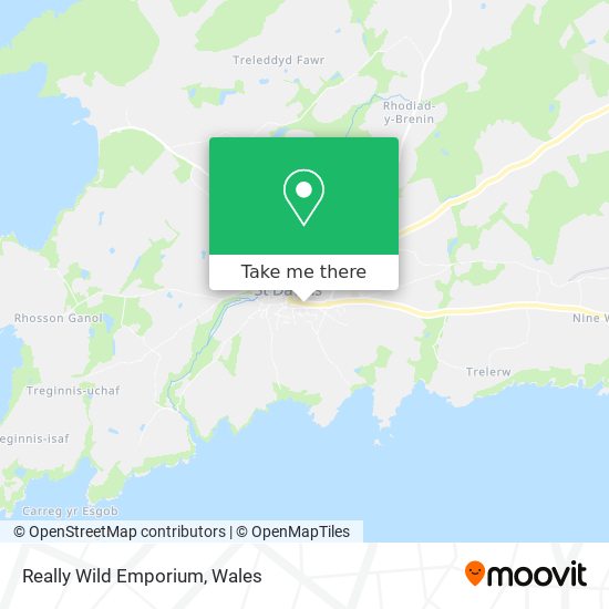 Really Wild Emporium map