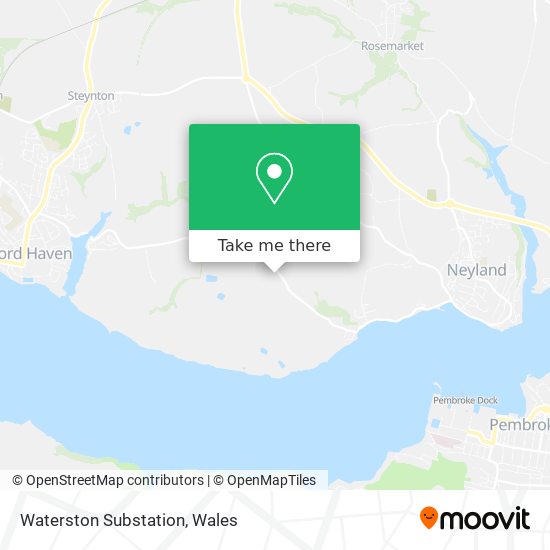 Waterston Substation map