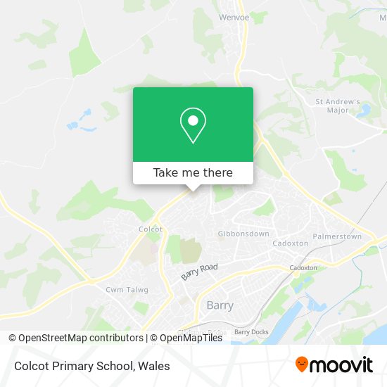 Colcot Primary School map