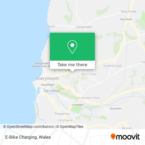 E-Bike Charging map