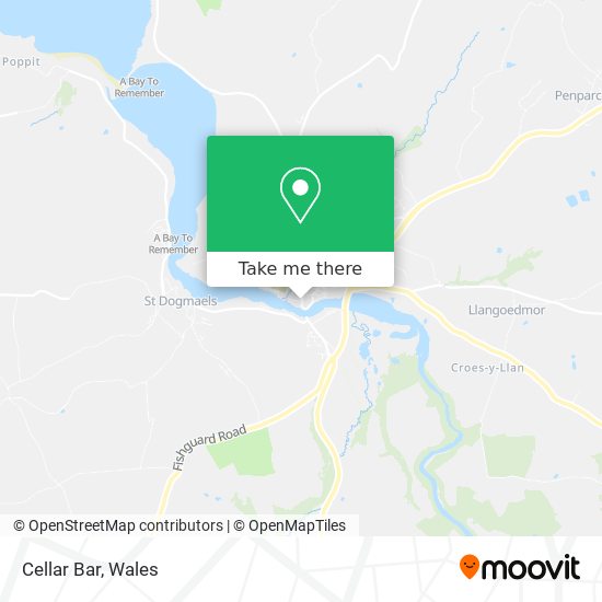 Cellar Bar map