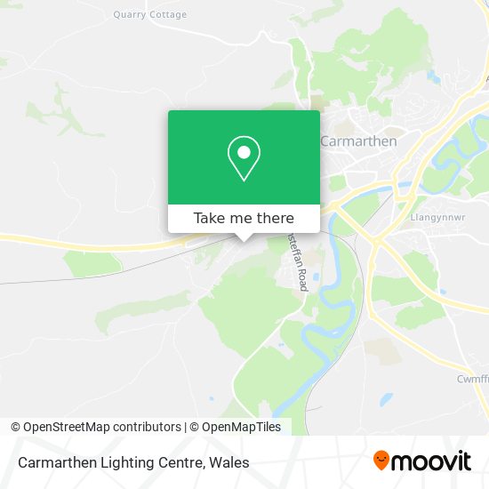 Carmarthen Lighting Centre map