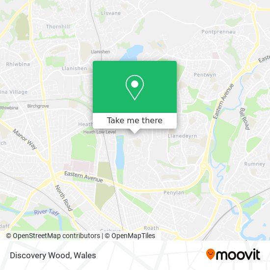 Discovery Wood map
