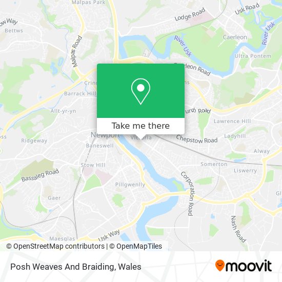 Posh Weaves And Braiding map