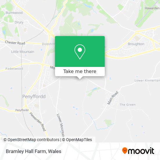 Bramley Hall Farm map