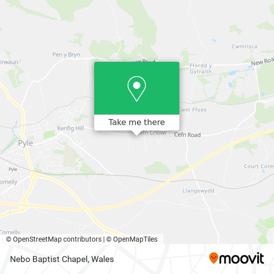 Nebo Baptist Chapel map