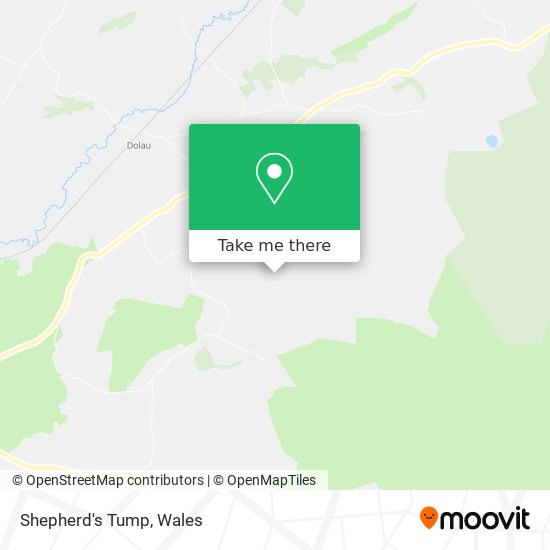 Shepherd's Tump map