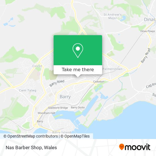 Nas Barber Shop map