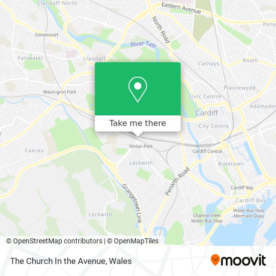 The Church In the Avenue map