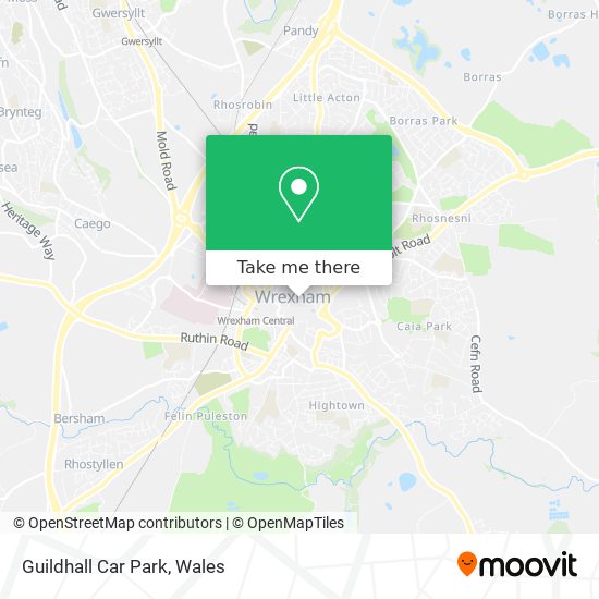 Guildhall Car Park map